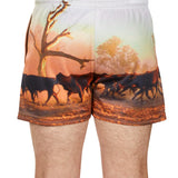 Bullzye Mens Helicopter Shorts - Multi