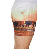 Bullzye Mens Helicopter Shorts - Multi