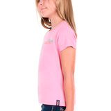 Bullzye Girls Wlila Tee - Flamingo Pink