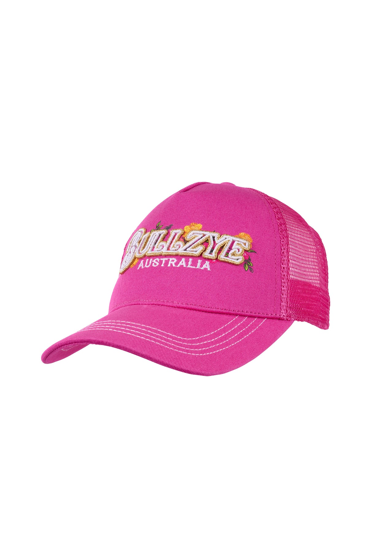 Bullzye Kids Flora Trucker Cap - Berry