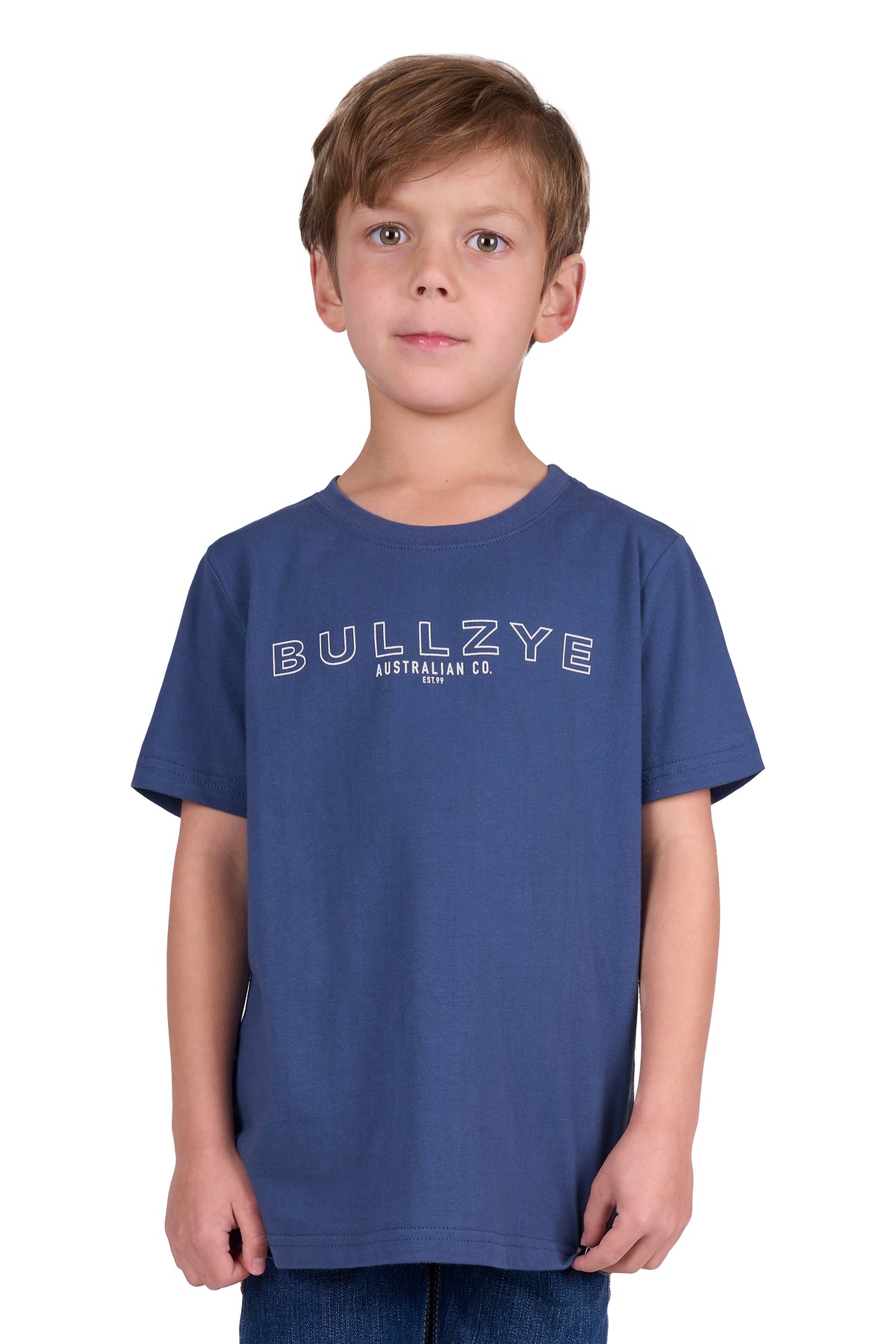 Bullzye Boys Ryan Tee - Blue Steel