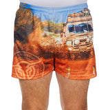 Bullzye Mens Blazing Shorts - Multi