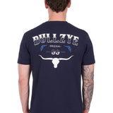 Bullzye Mens Paul Tee - Navy