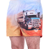 Bullzye Mens Roadie Sport Short - Multi