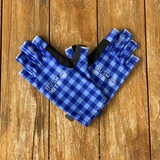 Bush Mits - Hamiltons Blue Gingham