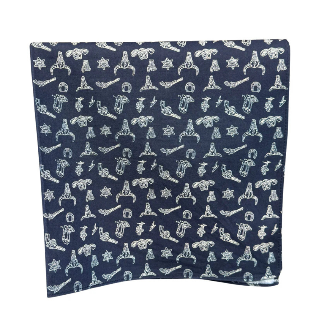 Bush Mits Neck Scarf - Navy Eston Jones