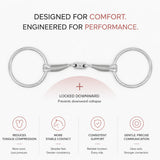 Caelo Balanced Contact Sweet Iron Loose Ring Bit