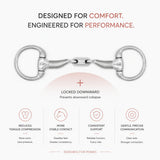 Caelo Balanced Contact Sweet Iron Eggbutt Bit