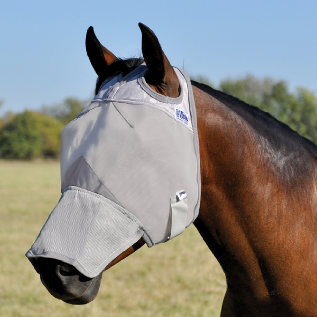 Crusader Fly Mask Long Nose