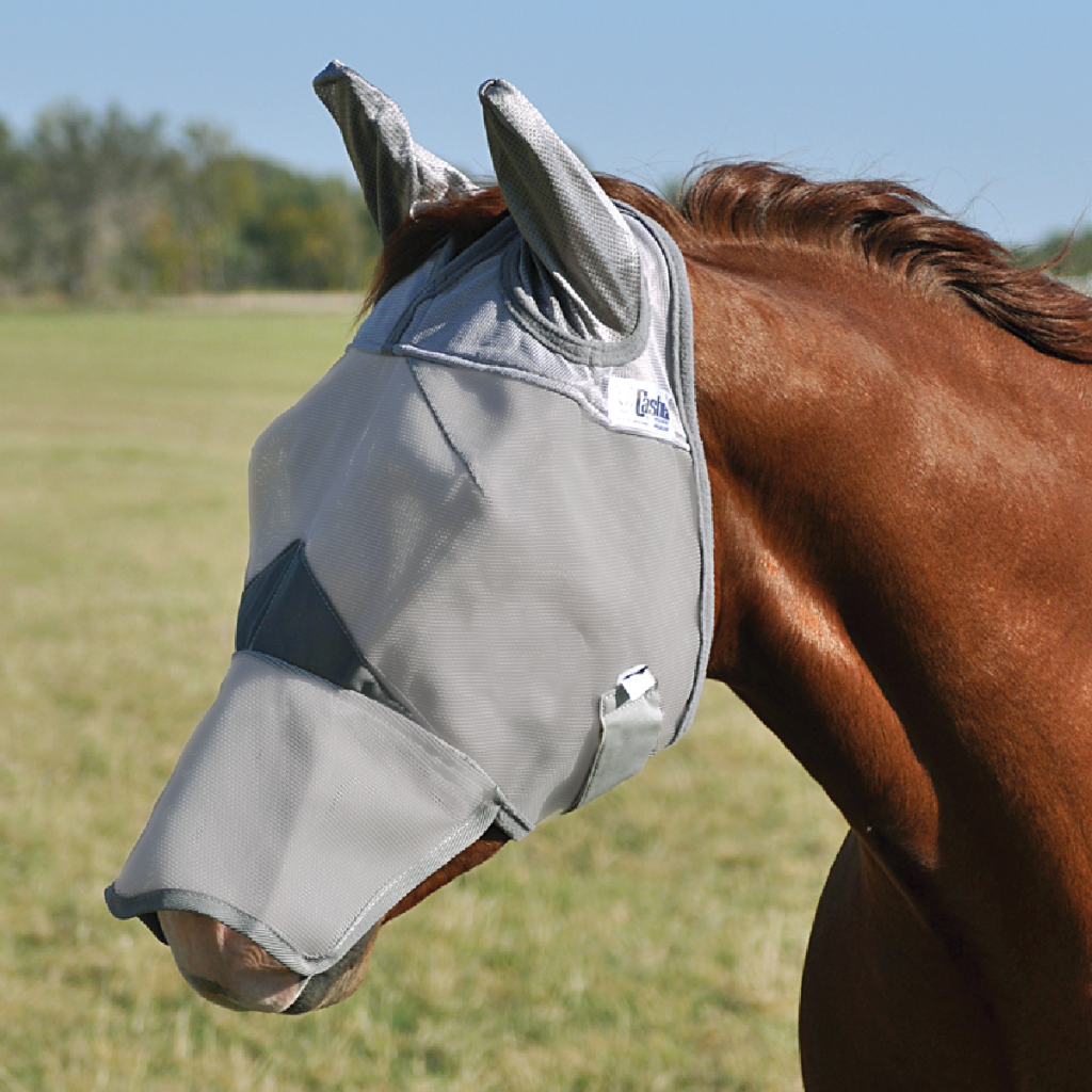 Crusader Fly Mask Long Nose Ears