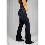 CC Western Womens Carissa Clasic Trouser Jean - Dark Wash