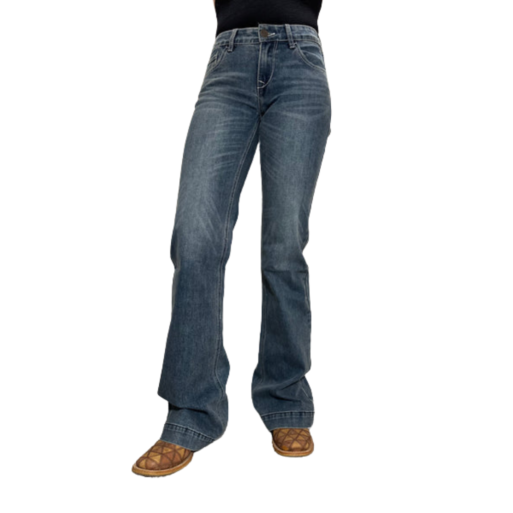 CC Western Womens Signature Mid Rise Trouser Jean