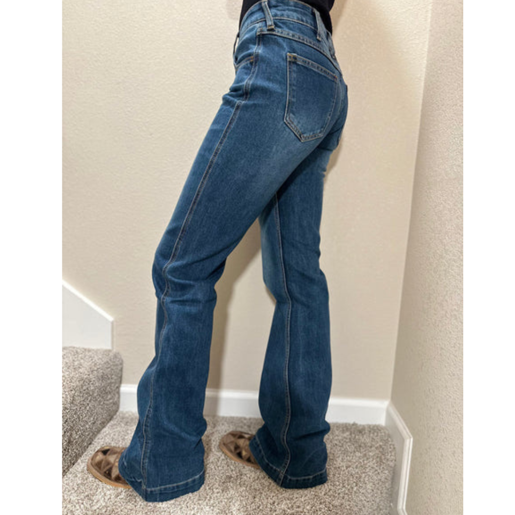 CC Western Womens Magie Mid Rise Trouser Jean