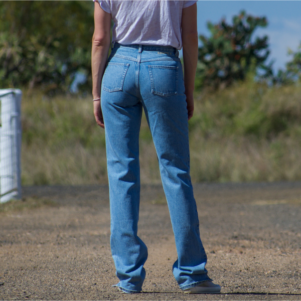 Chute 9 Womens Barkley Jeans - Light Wash - Bairnsdale Horse Centre