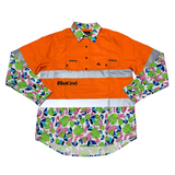 Dollys Dream Unisex Hi Vis Half Button Shirt - 2024 print