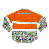 Dollys Dream Unisex Hi Vis Half Button Shirt - 2024 print