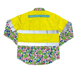 Dollys Dream Unisex Hi Vis Half Button Shirt - 2024 print