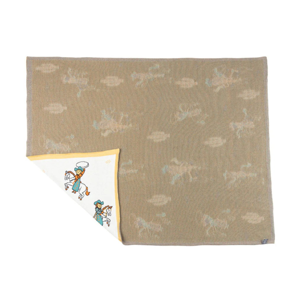 Cowgirl Roundup Throw Rug