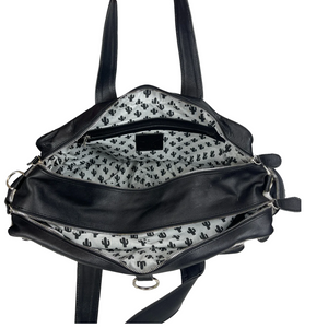 Cowhide Faith Nappy Bag Black Black Bairnsdale Horse Centre