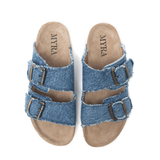 Blue Ridge Denim Sandles - Dusty Indigo