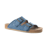 Blue Ridge Denim Sandles - Dusty Indigo