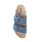Blue Ridge Denim Sandles - Dusty Indigo