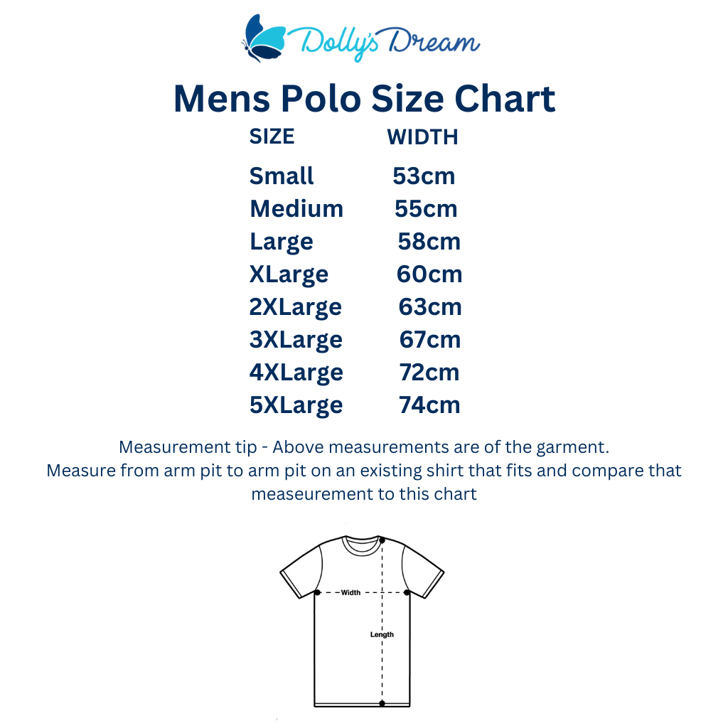 Dollys Dream Polo Mens - Navy