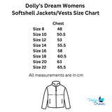 Dollys Dream Ladies Softshell Vest - Navy