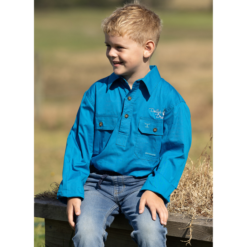 Dollys Dream Boys Half Button Shirt