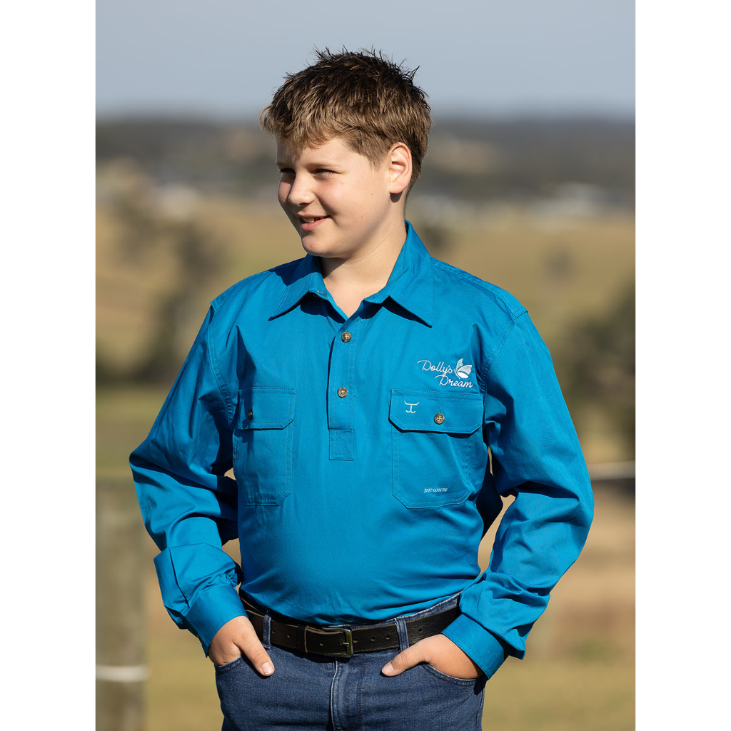 Dollys Dream Boys Half Button Shirt