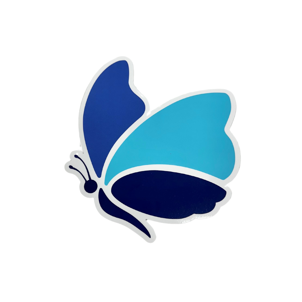 Dollys Dream Butterfly Car Decal Sticker