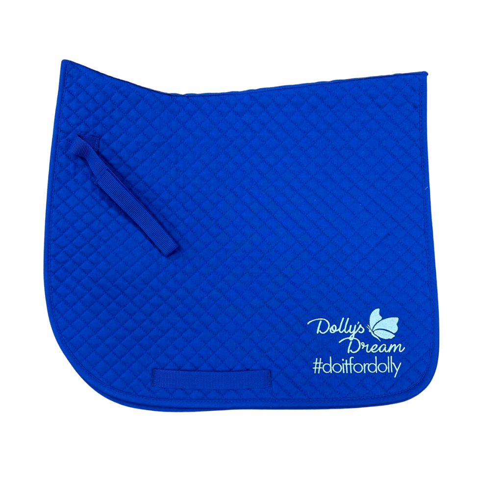 Dollys Dream Quilted Pony Saddle Pad - Royal