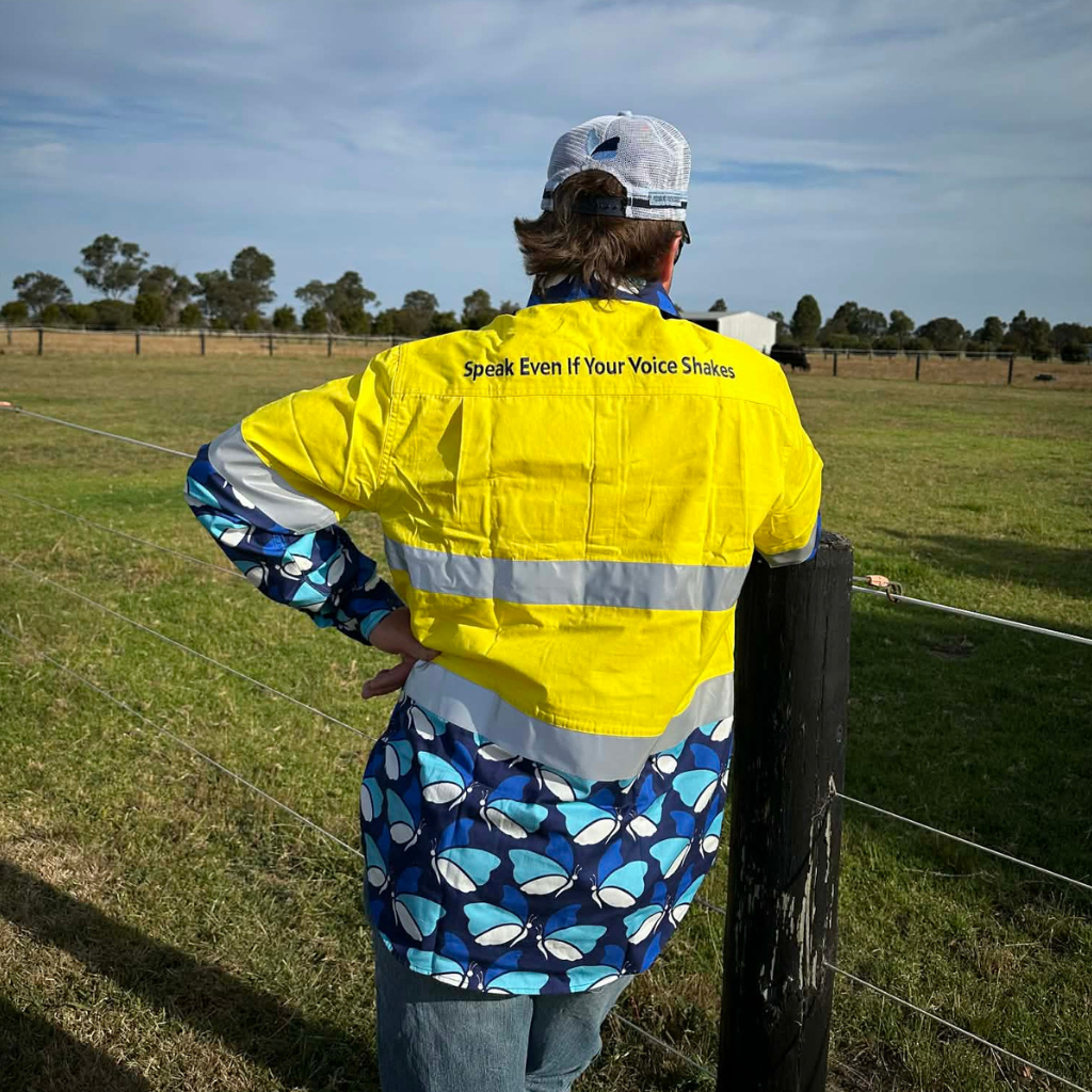 Dollys Dream Unisex Hi Vis Half Button Shirt - Yellow