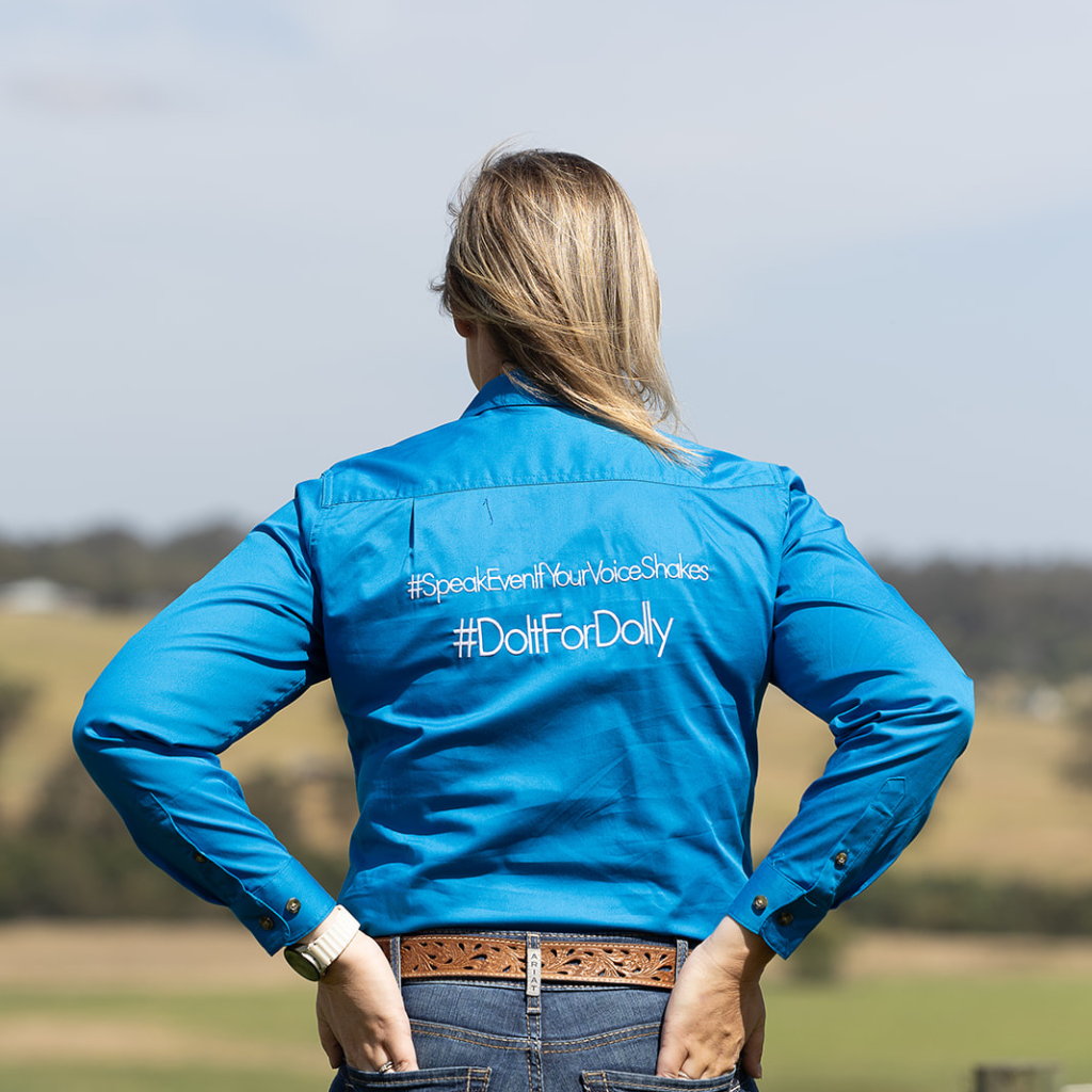 Dollys Dream Womens Half Button Shirt