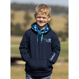 Dollys Dream Kids Butterfly Hoodie - Navy