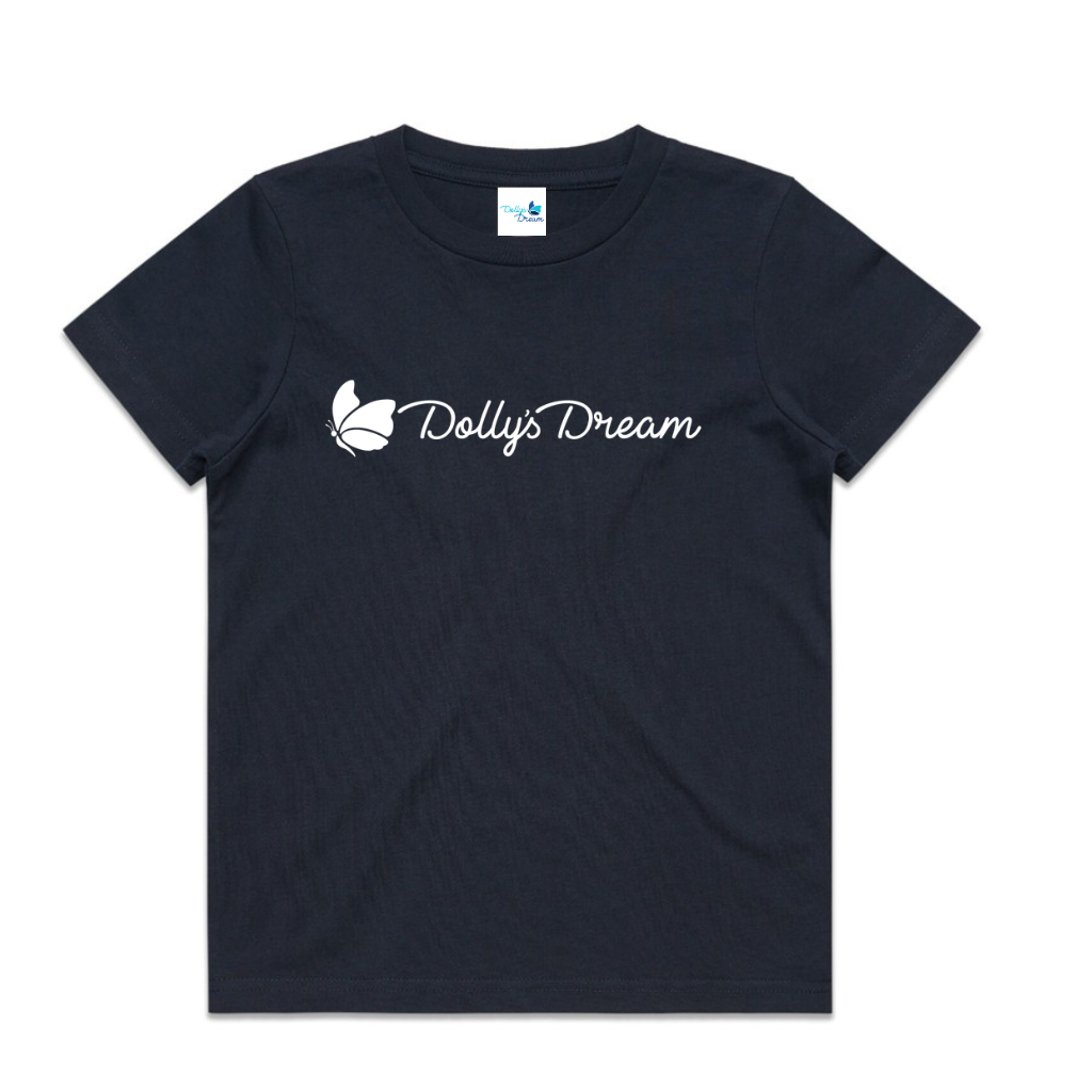 Dollys Dream Kids Tee - Navy