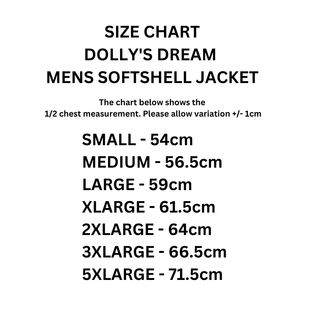 Dollys Dream Mens Softshell Jacket - Navy