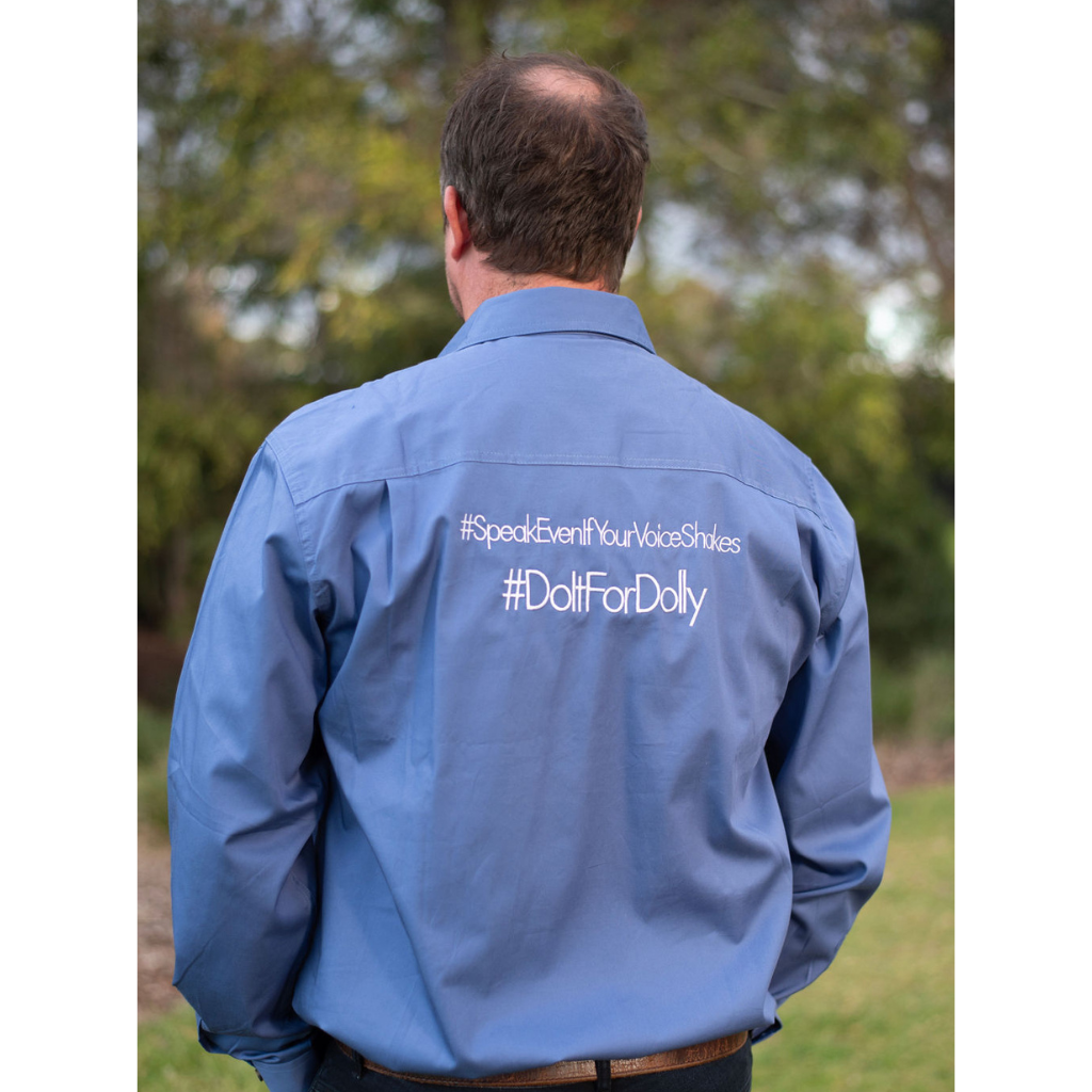 Dollys Dream Mens Half Button Shirt