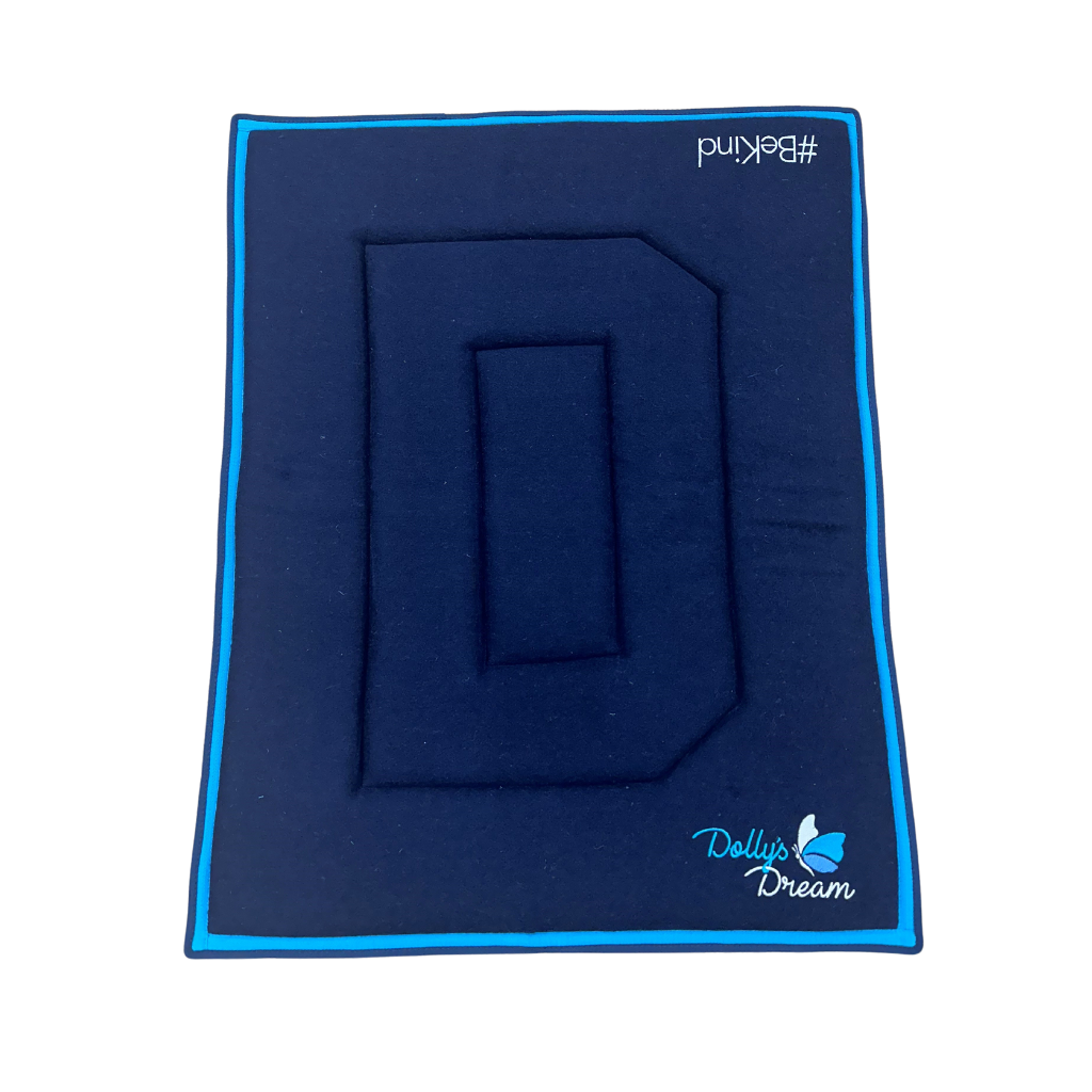 Dollys Dream Stock Saddle Pad - Navy