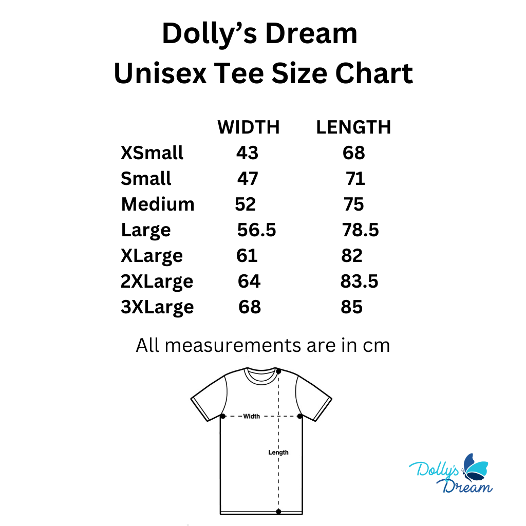 Dollys Dream Unisex Tee - Blue