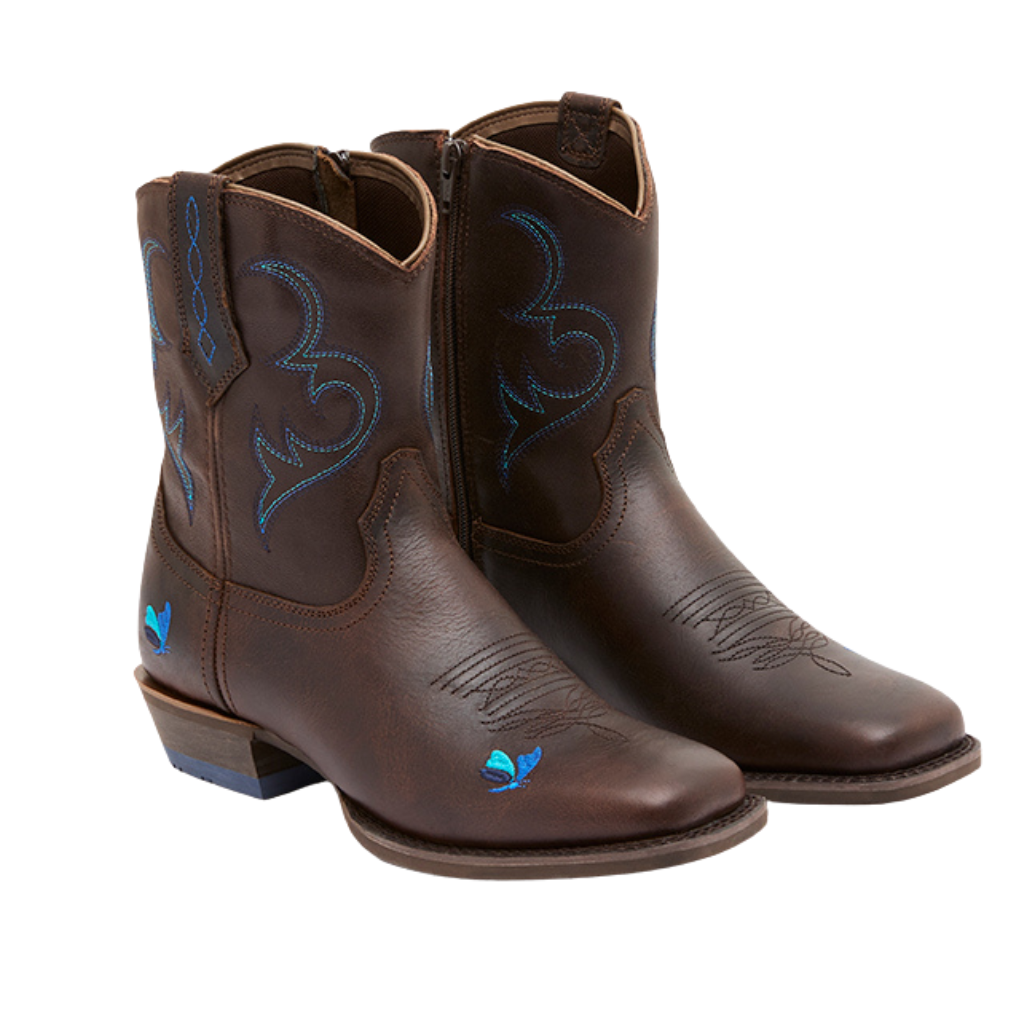 Dollys Dream Womens Baxter Short Boot - Brown