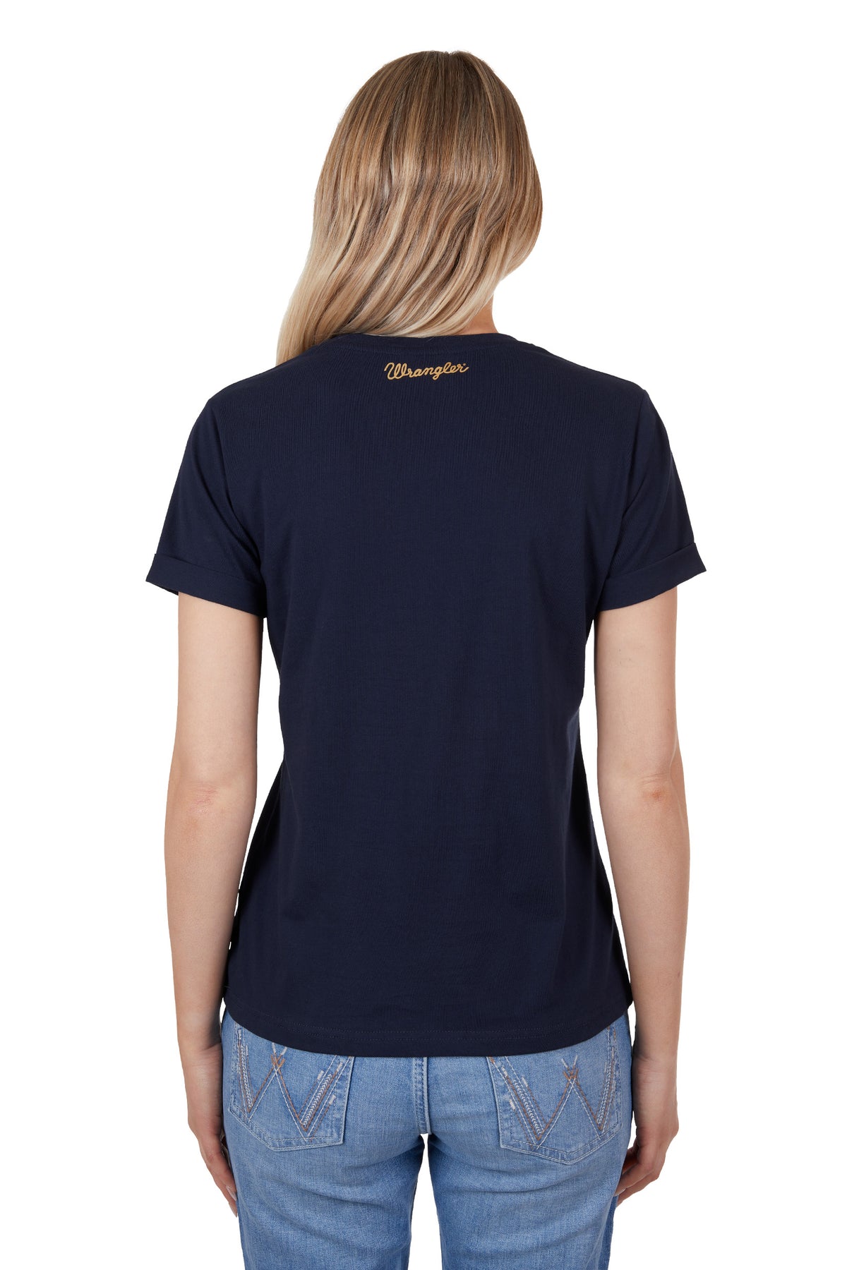 Wrangler Womens Donna Tee - Navy