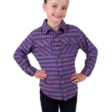 Dux Back Kids Timma Thermal Shirt - Purple