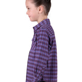 Dux Back Kids Timma Thermal Shirt - Purple