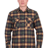Dux Back Mens Micah Thermal Shirt - Khaki/Tan