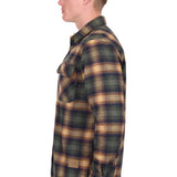 Dux Back Mens Micah Thermal Shirt - Khaki/Tan