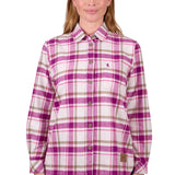 Dux Back Womens Selina Shirt - Magenta