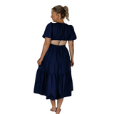 El Jay Lucinda Dress - Navy