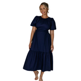 El Jay Lucinda Dress - Navy