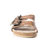 Falling Feather Sandals - Dark Brown